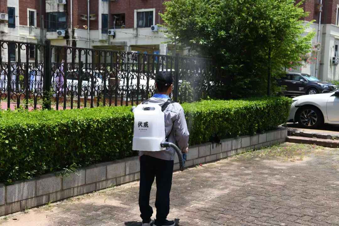 专业消杀作业现场（伏威品牌设备）